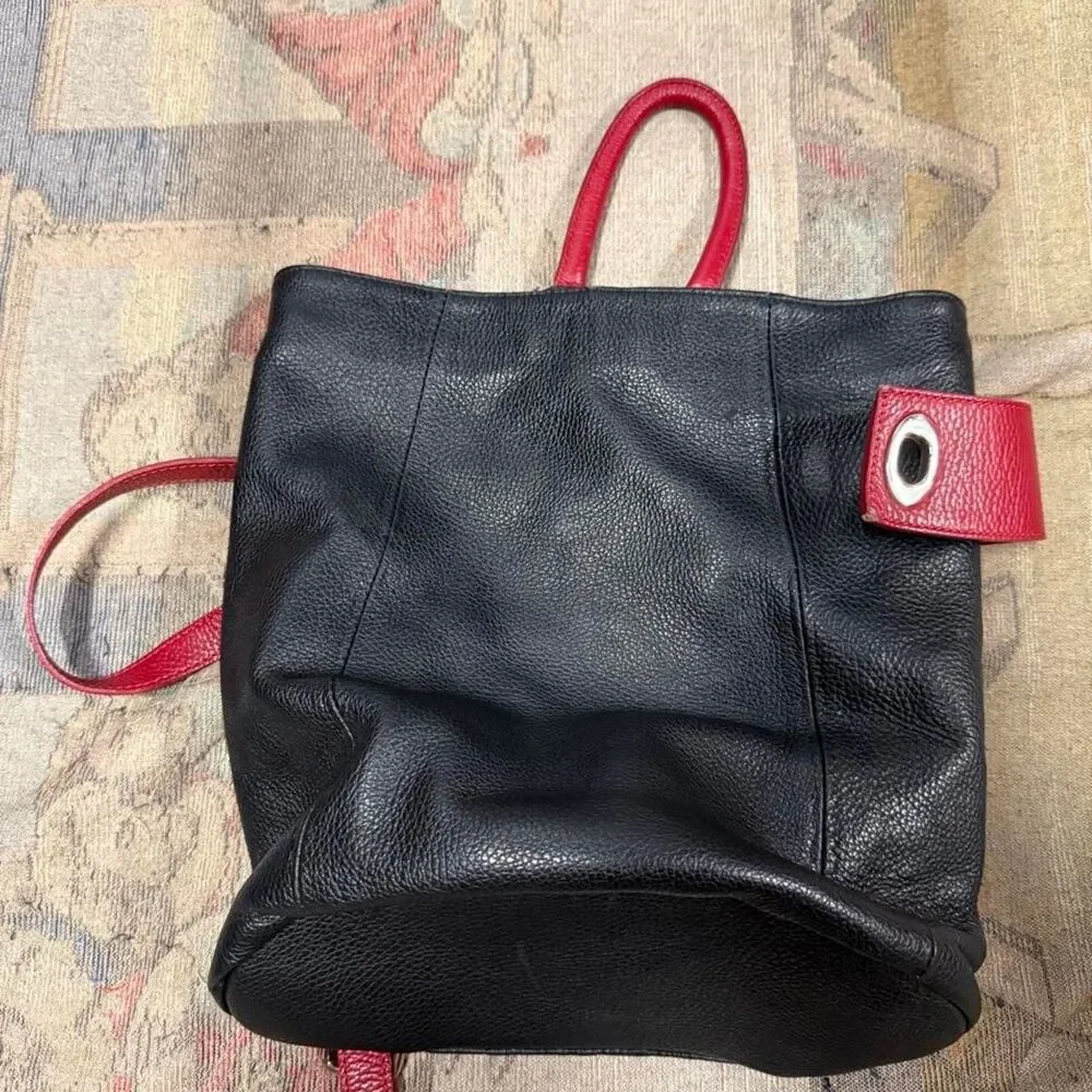 Vinntage Women's Black and Navy Bag